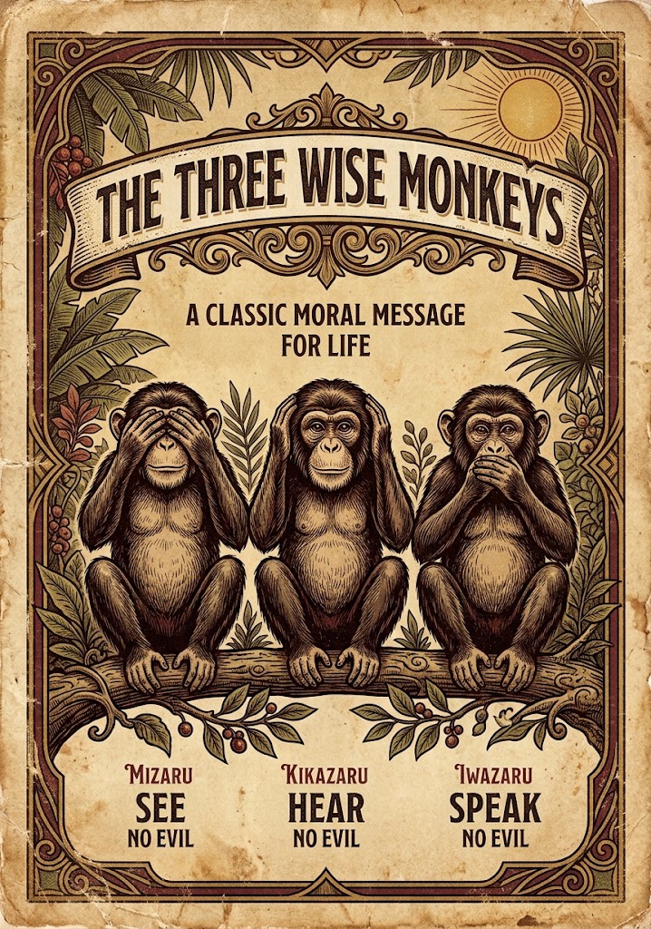 Three Wise Monkeys