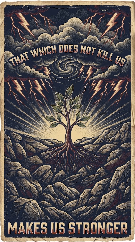 That which does not kill us, makes us stronger
