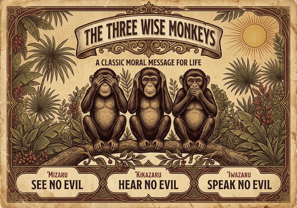 Three Wise Monkeys